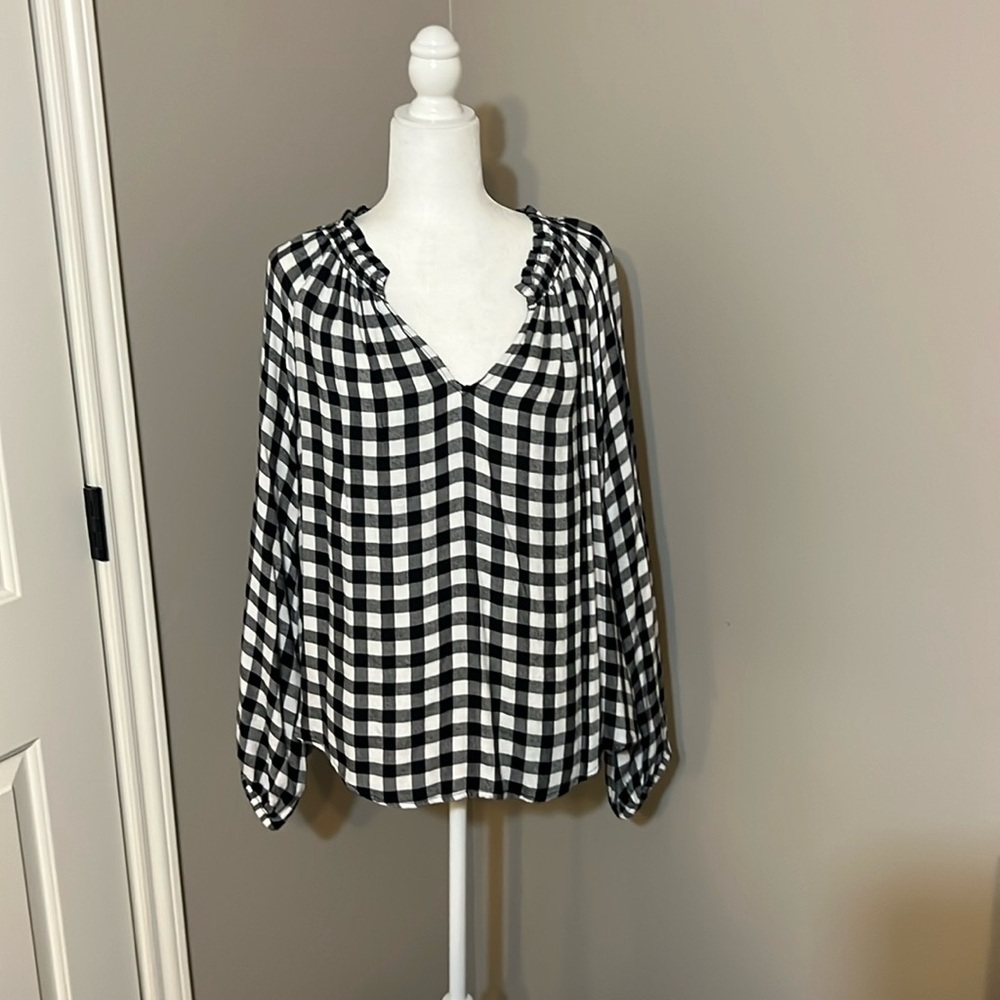 Buffalo check Blouse